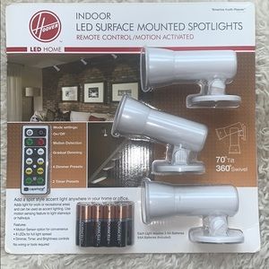 Indoor LED spotlights